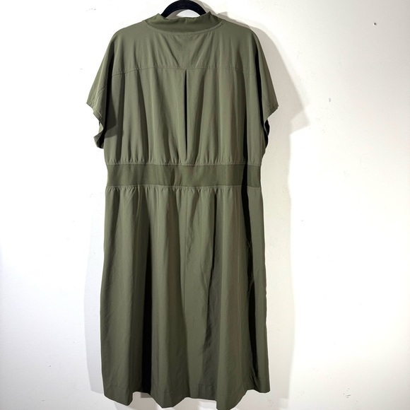 Talbots Olive Green Utility Dress T by Talbots - Picture 8 of 12